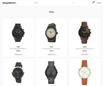 Shoppawatch.com(Shoppawatch) Screenshot