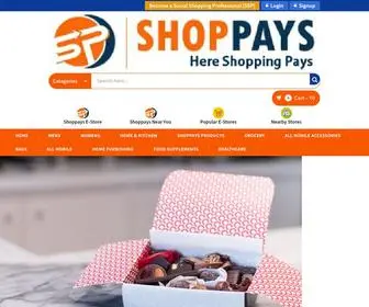 Shoppays.in(Shoppays| Home) Screenshot