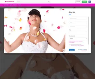 Shopperbride.com(Bridal Social Networking) Screenshot