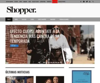 Shoppermagazine.es(Revista de moda) Screenshot