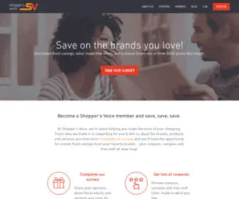 Shoppers-Voice.com(Coupons) Screenshot