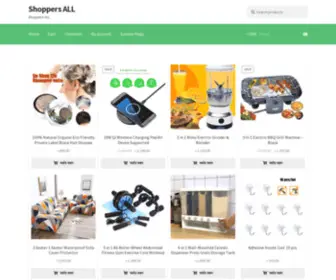 Shoppersall.com(Shoppers ALL) Screenshot