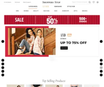 Shoppersstop.com(Online Shopping India) Screenshot