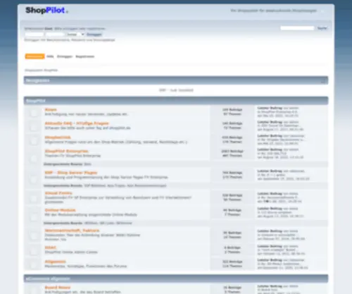 Shoppilot.net(Shopsystem ShopPilot) Screenshot