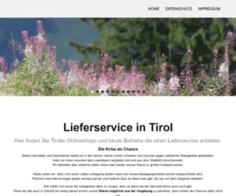 Shopping-Tirol.at(Lieferservice Tirol) Screenshot