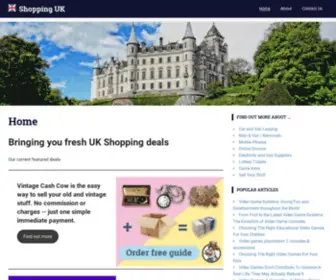 Shopping-UK.com(Shopping UK) Screenshot