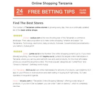 Shopping.co.tz(A Tanzania Online Shopping) Screenshot