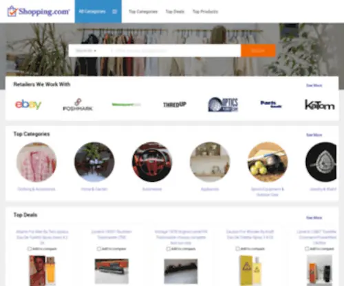 Shopping.com(Shopping Online at) Screenshot