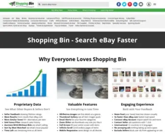 Shoppingbin.com(Shopping Bin) Screenshot