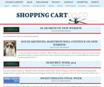 Shoppingcartdisco.com(Shopping Cart Disco) Screenshot