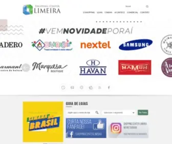 Shoppingcenterlimeira.com.br(Shopping Center Limeira) Screenshot