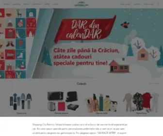 Shoppingcityramnicuvalcea.ro(Shopping City R) Screenshot