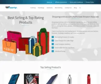 Shoppingcontinue.com(Just another WordPress site) Screenshot