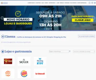 Shoppingdailha.com.br(O Shopping da Ilha que fica em São Luís) Screenshot
