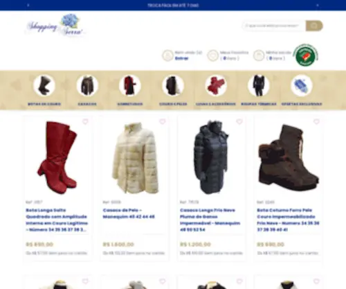 Shoppingdaserra.com.br(Shopping da Serra) Screenshot