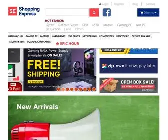 Shoppingexpress.com.au(Shopping Express) Screenshot