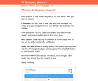Shoppinghevanet.com(Shoppinghevanet) Screenshot