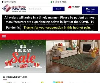 Shoppingideausa.com(Buy Area Rugs) Screenshot