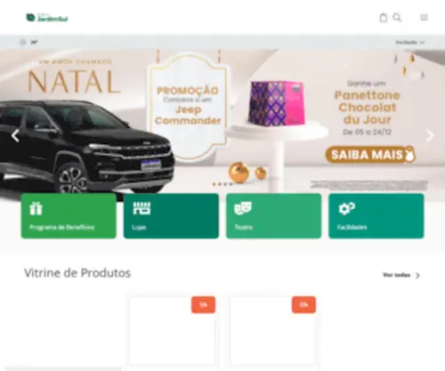 Shoppingjardimsul.com.br Screenshot
