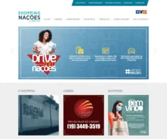 Shoppingnacoeslimeira.com.br(Shopping Na) Screenshot