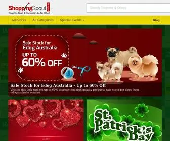 Shoppingspout.com.au(Free Coupons) Screenshot