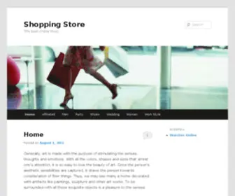 Shoppingstoreforall.com(Shopping Store) Screenshot