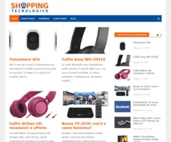 Shoppingtecnologico.it(Guida alla Smart Home ed alle tecnologie intelligenti) Screenshot