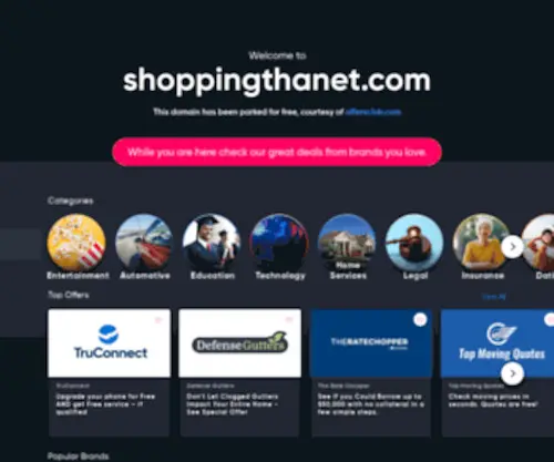 Shoppingthanet.com(Shoppingthanet) Screenshot