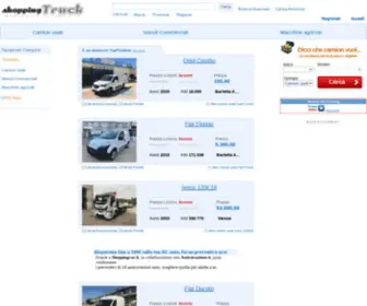 Shoppingtruck.it(Vendita camion usati) Screenshot