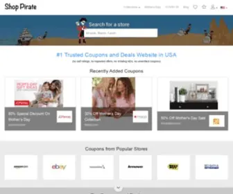 Shoppirate.com(Get Coupons) Screenshot