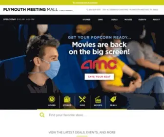 Shopplymouthmeetingmall.com(The Plymouth Meeting Mall) Screenshot