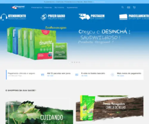 Shoppmed.com.br(Mercado Shops) Screenshot