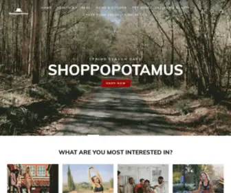 Shoppopotomus.com(Our mission) Screenshot