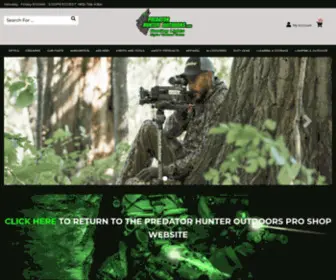 Shoppredatorhunteroutdoors.com(Predator Hunter Outdoors) Screenshot