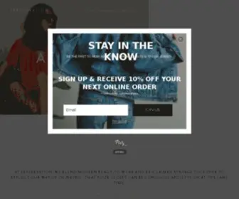 Shoppreservation.com(Preservation) Screenshot