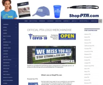 Shoppta.com(PTA & PTSA Logo Merchandise) Screenshot