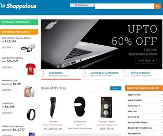 Shoppulous.com(Shoppulous) Screenshot