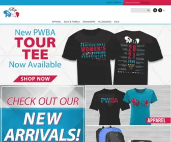 Shoppwba.com(Official Shop of the PWBA) Screenshot