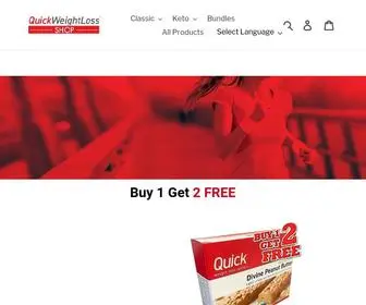 ShopQWLC.com(Quick Weight Loss) Screenshot