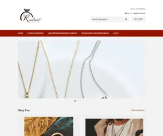 Shopradiantjewelry.com(Radiant Jewelry) Screenshot