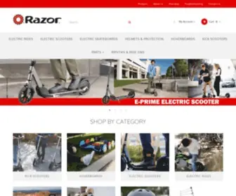 Shoprazor.co.nz(For all your Razor Product) Screenshot