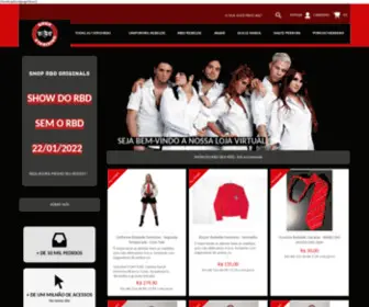 Shoprbdoriginals.com(Loja online de produtos do rbd e latinos) Screenshot