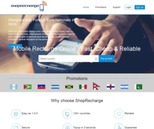 Shoprecharge.com(Shoprecharge) Screenshot