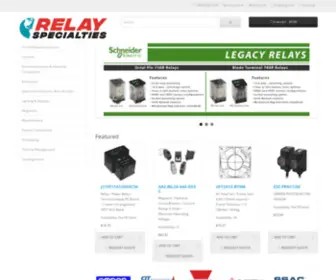 Shoprelayspec.com(Relay Specialties) Screenshot