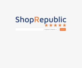 Shoprepublic.it(Confronto prezzi) Screenshot