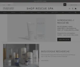 Shoprescuespa.com(Rescue Spa) Screenshot