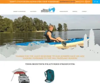 Shopriverrunner.com(Columbia's Source for Kayaking) Screenshot