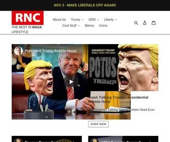 Shoprnc.com(Donald Trump Gear 2020) Screenshot