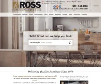 Shoprossfurniture.com(Ross Furniture & Bedding) Screenshot