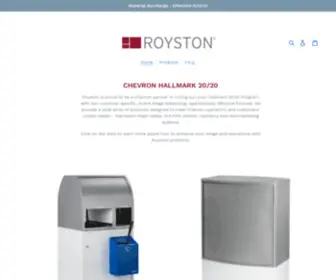 Shoproyston-Chevron.com(Royston LLC) Screenshot